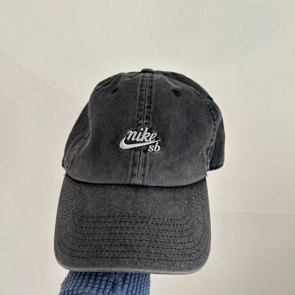 NIKE SB H86 ICON ADJUSTABLE HAT - GRAY